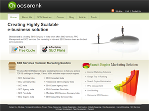 Screenshot of SEO Consulting India