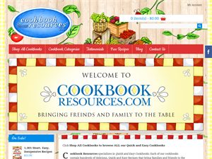 Screenshot of Cookbook Resources