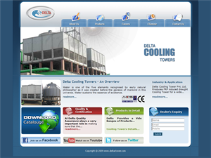 Screenshot of Cooling Towers Manufacturers