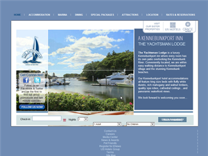 Screenshot of Kennebunkport Hotel