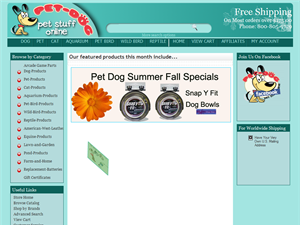 Screenshot of Dog Food Treats