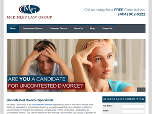 Screenshot of Atlanta Divorce Lawyers