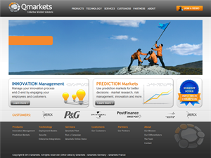 Screenshot of Innovation Software