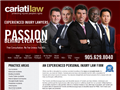 Screenshot of Cariati Law Personal Injury Lawyers