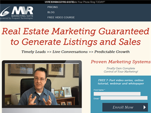 Screenshot of Real Estate Marketing Tools & Strategies