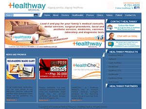 Screenshot of Healthway Medical