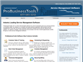Screenshot of Online Service Management Software.Com