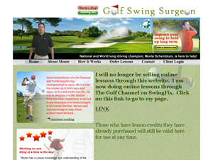 Screenshot of Golf Swing Surgeon 