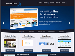 Screenshot of Chicago Web Design