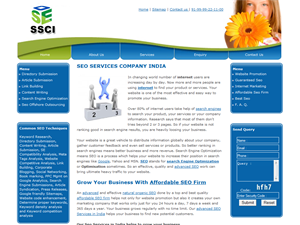 Screenshot of SEO Services, Internet Marketing