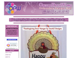 Screenshot of Machine Embroidery Designs