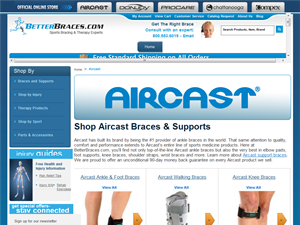 Screenshot of Shop Aircast