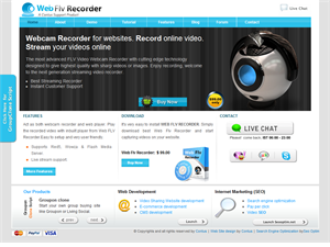 Screenshot of Webcam Recorder