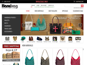 Screenshot of  Designer Inspired Handbag