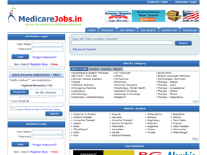 Screenshot of Doctor Jobs India