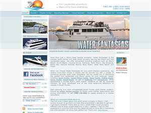 Screenshot of Miami Boat Charter