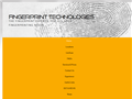 Screenshot of Fingerprint Technologies