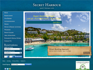 Screenshot of Secret Harbour Resort