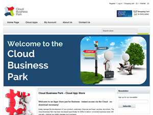 Screenshot of Business Software 