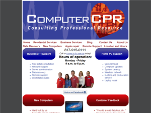 Screenshot of Computer Repair