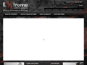 Screenshot of Extreme Outdoor Ventures | High Performance Quality Archery Gear  