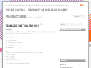 Screenshot of Golf Putting Greens Malaysia