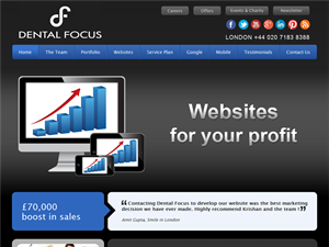 Screenshot of Dental Marketing | Dental Web Site Design