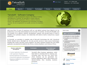 Screenshot of Web Development Company