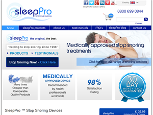 Screenshot of Stop Snoring