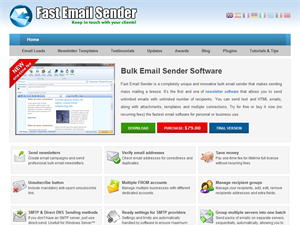 Screenshot of Fast Email Sender