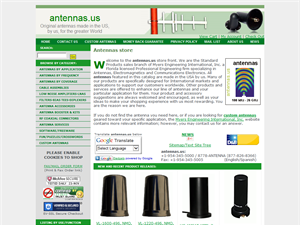 Screenshot of Antennas