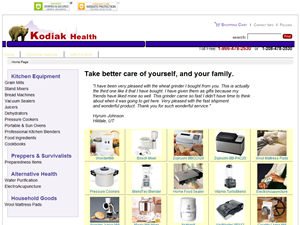 Screenshot of KodiakHealth Bosch Mixers