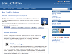 Screenshot of Email Spy Pro