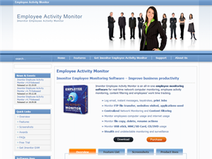 Screenshot of Employee Activity Monitor