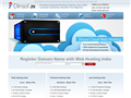 Screenshot of Web Hosting Delhi