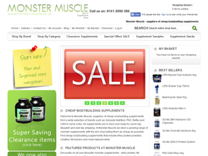 Screenshot of Maximuscle