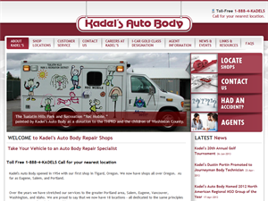 Screenshot of Auto Body Shop