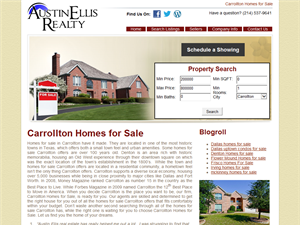 Screenshot of Carrolltonhomesforsale.net