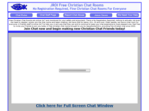 Screenshot of Free Christian Chat Rooms