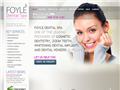 Screenshot of Foyle Dental Cosmetic Dentistry Ireland