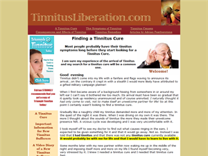 Screenshot of Tinnitus Liberation