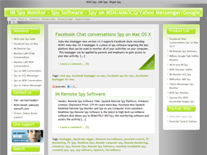 Screenshot of MSN/AIM/Yahoo Messenger Spy