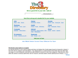 Screenshot of Good Links Directory