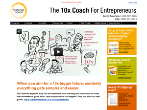 Screenshot of Executive Coaching