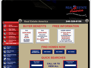 Screenshot of Broker Realtor Maryland