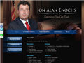 Screenshot of Law Office of Jon Alan Enochs