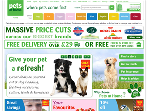 Screenshot of Dog Pet Supplies 