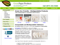 Screenshot of Biodegradable Products