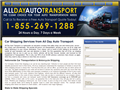 Screenshot of Auto Transport Quotes