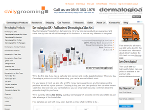 Screenshot of Buy Dermalogica Online